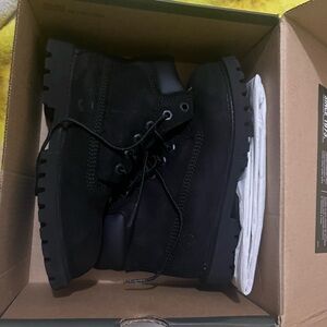 Timberland Kids Black Boots